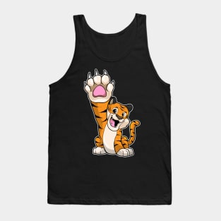 Tiger funny High five Tank Top